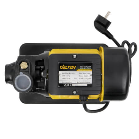 ปั๊มน้ำหอยโข่ง DELTON รุ่น DTQB-80 ขนาด 1 นิ้ว 0.5 แรงม้า 450 วัตต์_6